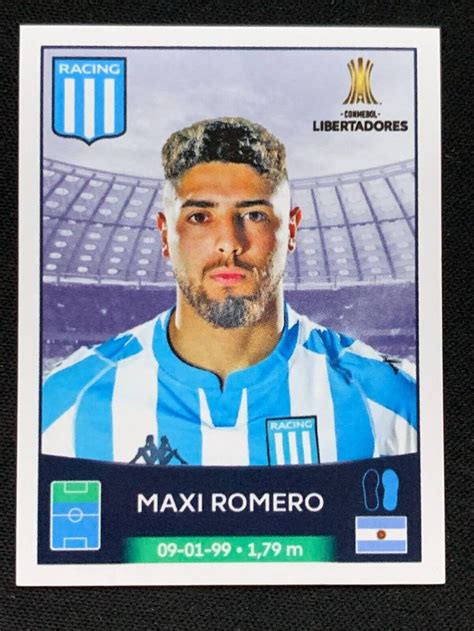 Panini Conmebol Copa Libertadores Sticker Maxi Romero