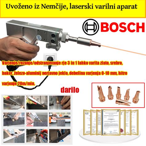 Bosch W Daugiafunkcis Rankinis Lazerinis Suvirinimo Aparatas