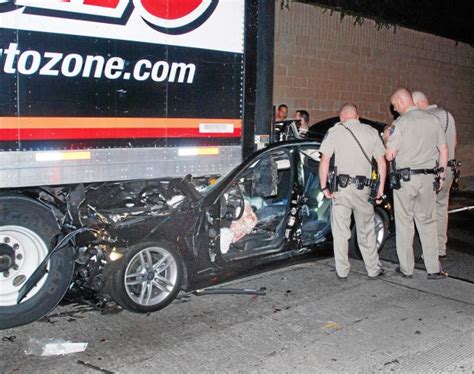 Mercedes Benz Driver Severely Injured In Crash With Big Rig On 101