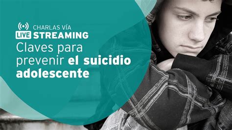 Claves para prevenir el suicidio adolescente Clínica Alemana YouTube