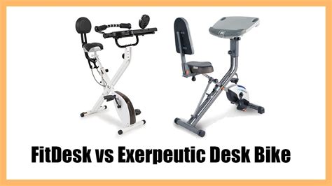 Fitdesk Vs Exerpeutic Desk Bike Youtube