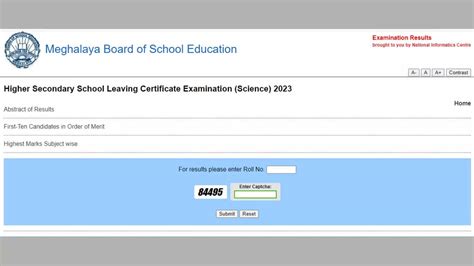 MBOSE HSSLC Result 2023 Meghalaya Board Class 12th Result Released