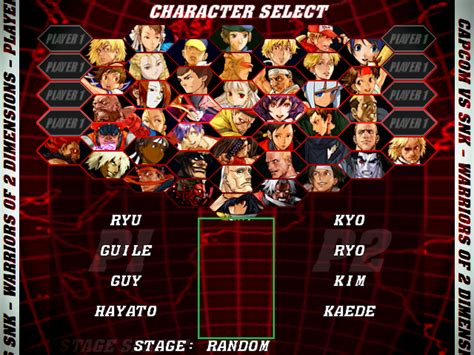 Capcom Vs Snk Mugen