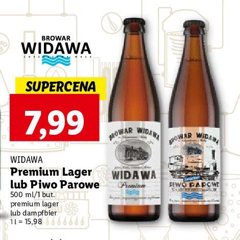 Piwo Browar Widawa Premium Lager Cena Promocje Opinie Sklep