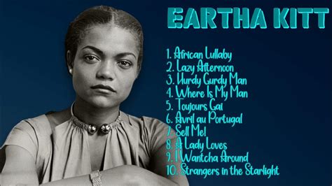 Eartha Kitt The Ultimate Music Experience Of 2024 All Time Favorite Tracks Collection Remarkable