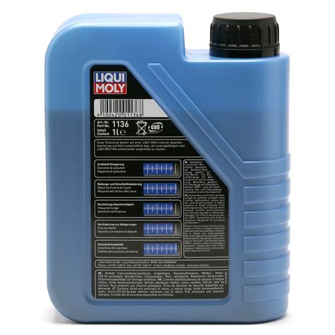 Liqui Moly 1136 Longtime High Tech 5W 30 Motoröl 1l SAE 5W 30 Auto