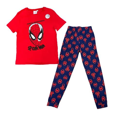 Pijama Spider Man Talla Rojo Walmart