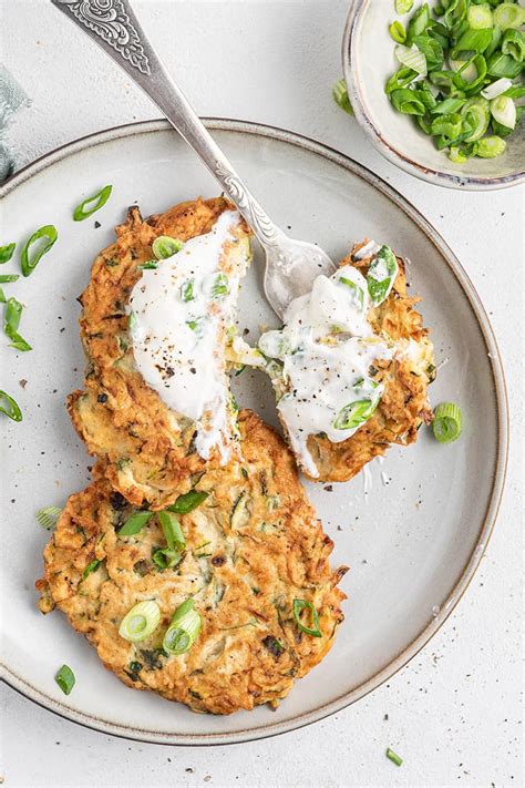 Healthy Zucchini Fritters Just 5 Ingredients Simply Quinoa