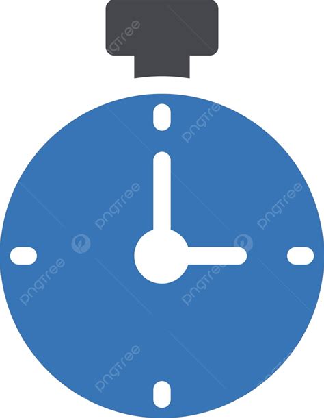 Timer Illustration Stopwatch Minute Vector Illustration Stopwatch