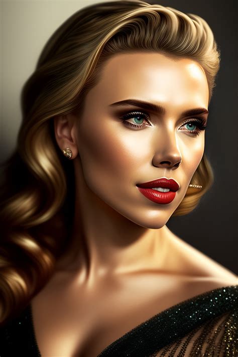 Lexica Portrait Of Scarlett Johansson