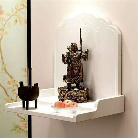 Solid Wood Incense Burner Table Buddha Altar God Of Wealth Altar Holder