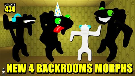 Update 474 How To Get All 4 NEW BACKROOM MORPHS Backroomsmorphs