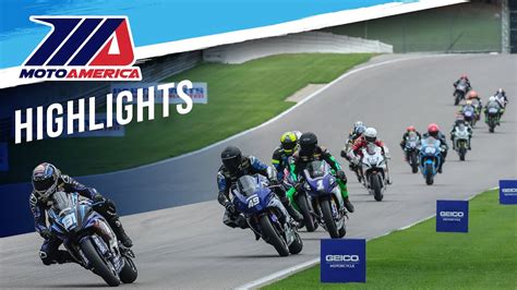 Motoamerica Rev It Twins Cup Race Highlights At Alabama Youtube