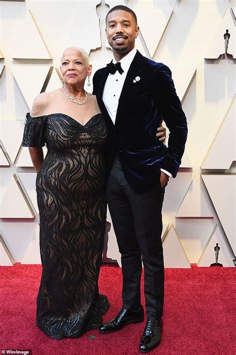 Academy Awards 2019 Michael B Jordan Brings His Mother As His Date