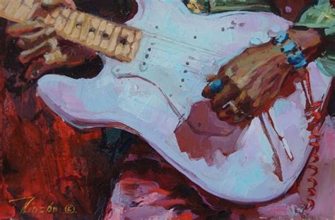 Jimi Hendrix Oil Painting By Luis Rincon Artfinder