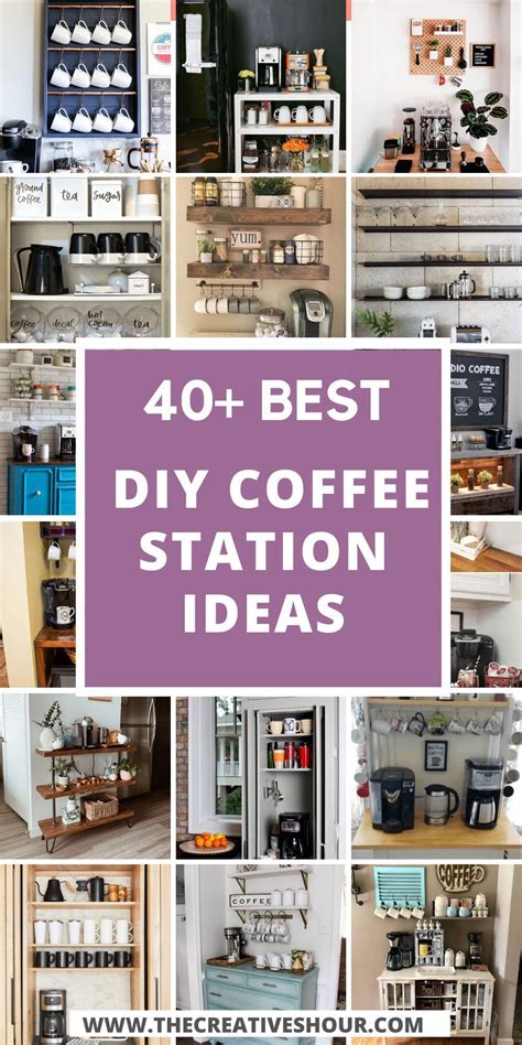 40 Best Diy Coffee Station Ideas For Your Home Home Coffee Stations