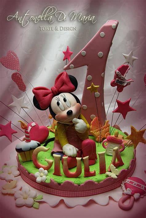 Another Baby Minnie Mouse cake... - Decorated Cake by - CakesDecor