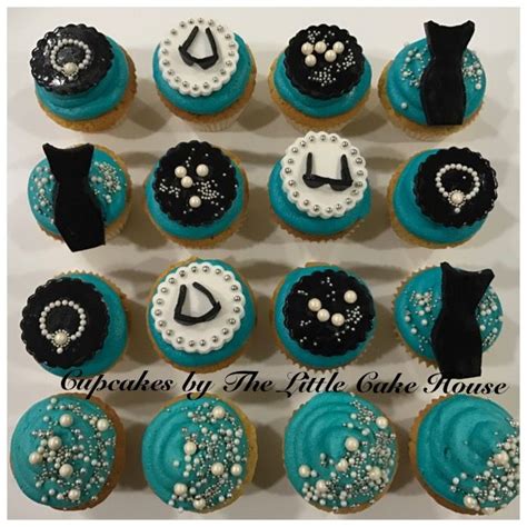 Breakfast At Tiffany Inspired Cupcakes Little Cakes Breakfast At Tiffanys Desserts