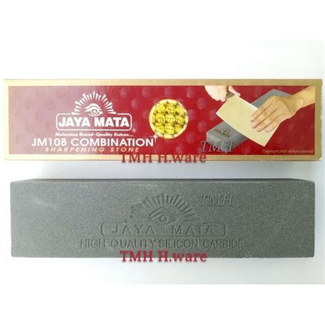 Original Jaya Mata Jm Combination Sharpening Stone Batu Asah