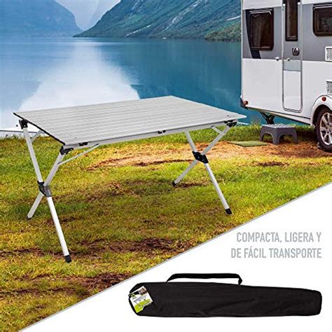 Aktive Mesa Plegable Aluminio Para Camping X X Cm