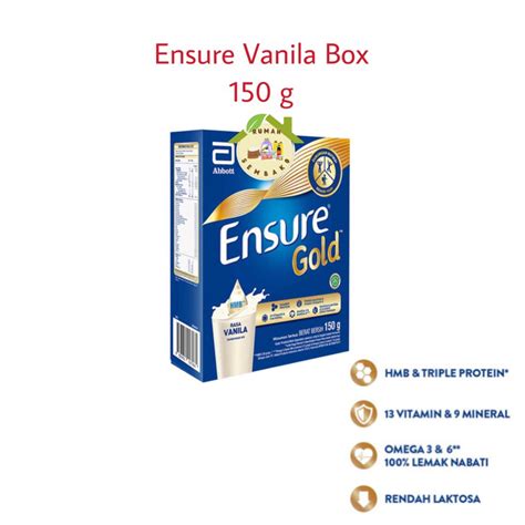 Jual Ensure Vanila Ensure Gold Gandum Susu Bubuk Nutrisi Dewasa Rasa