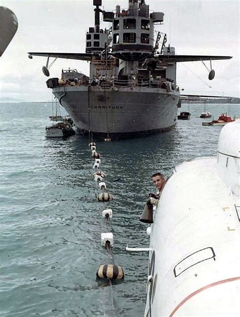 Love me tender: USS Pine Island (AV-12) in San Diego Bay, ca. 1963 ...