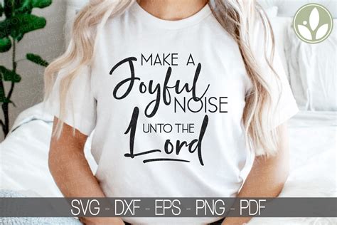 Gospel Music Svg Make A Joyful Noise Svg Music Svg Etsy