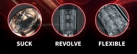 Masturbador Masculino Suga Vibra E Rotaciona XXToys Design Sex Toys