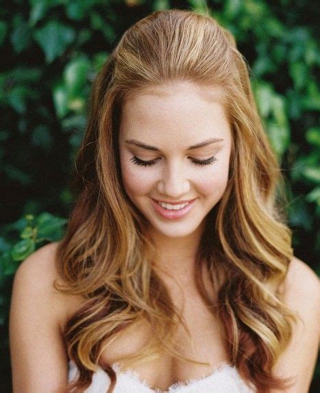 Half Up Without Bangs Vintage Wedding Hair Wedding Hair Down Wedding