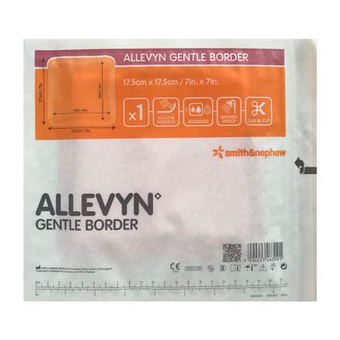 Allevyn Ag Adhesive Opatrunek Piankowy Ze Srebrem Cm X Cm