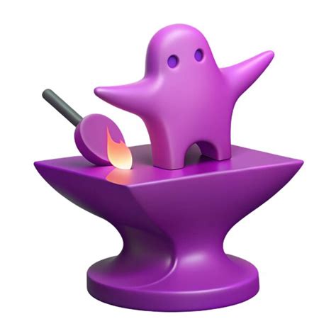 purple flaming torch   purple pot   premium ai generated psd