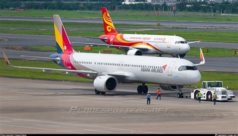 Hl Asiana Airlines Airbus A Nx Photo By Howard Wang Id