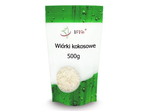 Wiórki kokosowe 500G VIVIO Cena i Opinie w sklepie BIO cosdlazdrowia pl