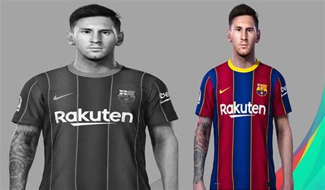 فیس جدید Lionel Messi برای PES 2021 توسط eFootBall Base مودینگ وی