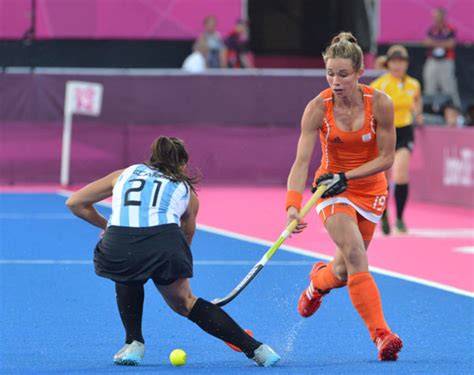 Dutch Field Hockey Team Ellen Hoog