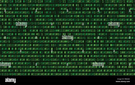 Transmisión digital de datos binarios y código binario de fondo Fondo