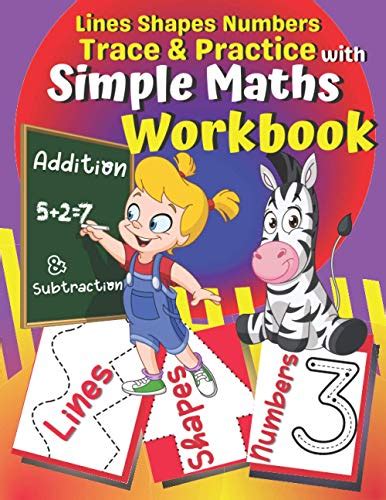 Simple Maths Workbook For Reception Ages Early Year Foundation