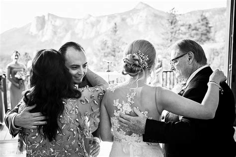 Fall Wedding At Black Canyon Inn In Estes Park J La Plante Photo