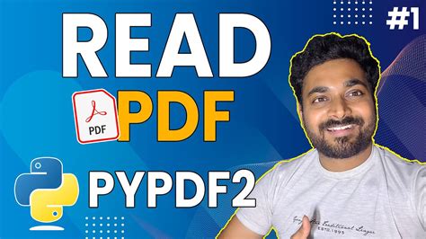 Read Text From Any Pdf File Python Youtube