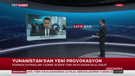 TRT Haber Canlı on Twitter Türk hava sahasını üç gün içinde toplam 30