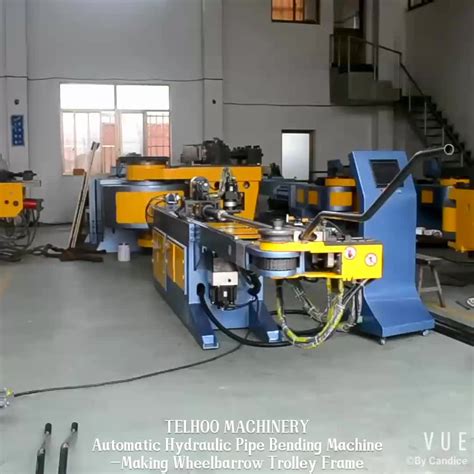 Cnc Pipe Bending Machine For Trolley Frame Wheelbarrow Wheel Barrow