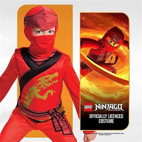 Lego Ninjago Str J Karnawa Owy Kostium Dla Dzieci Kai Cm