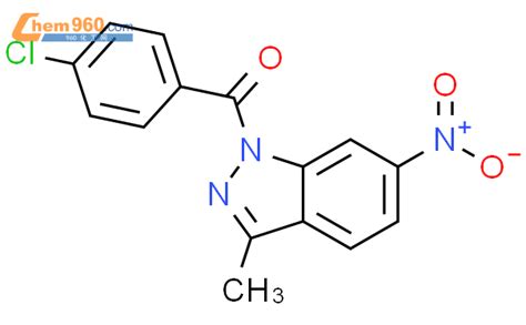 62235 24 9 1H Indazole 1 4 chlorobenzoyl 3 methyl 6 nitro CAS号 62235