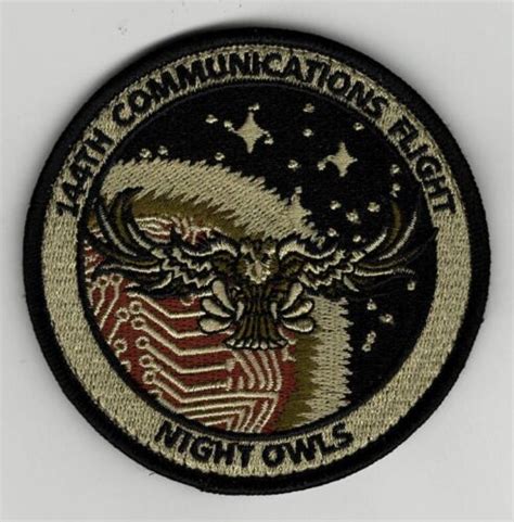 Usaf Patch 144th Comm Flight Ocp Fresno Angb California 35