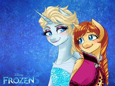 My Frozen Pony Sisters By Kikuri Tan On Deviantart