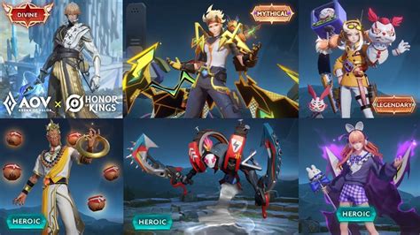 AOV New Skin Murad Kaine Bonnie Jinna Iggy Zill AOV X HoK