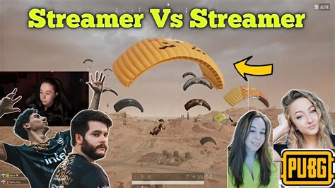 Pubg Streamer Vs Streamer Tgltn Badboyy K Shrimzy Wackyjacky Ibba Youtube