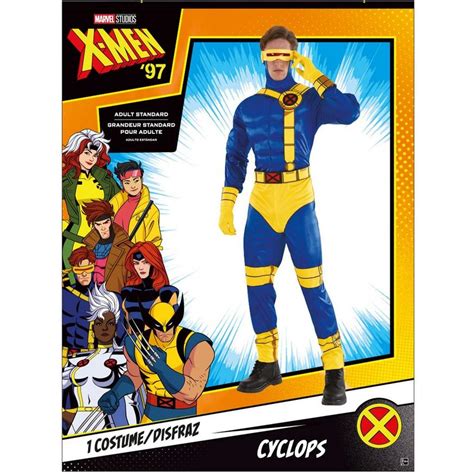 Adult Cyclops Muscle Costume - Marvel X-Men '97 | Party City