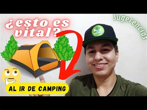 QUE LLEVAR A UN CAMPAMENTO Ojo Viral Video Camping Youtube