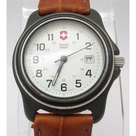 Women Swiss Army Brand Quartz Wr Analog 34mm Dial Causal Round Watch G424 Etsy